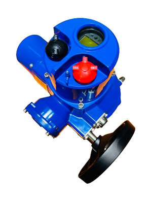 1200NM IP67 Part Turn Electric Actuator 380V AC ODM With Torque Protection