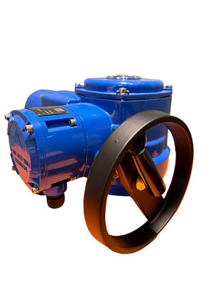 1200NM IP67 Part Turn Electric Actuator 380V AC ODM With Torque Protection