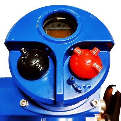 0.15 KW Electric Part Turn Actuator 400NM 50Hz Industrial Electric Actuator