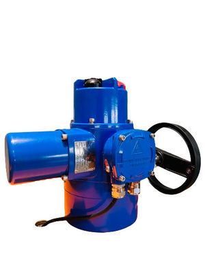 0.18 KW इलेक्ट्रिक पार्ट टर्न एक्ट्यूएटर 600 एनएम इंडस्ट्रियल इलेक्ट्रिक रोटरी एक्ट्यूएटर