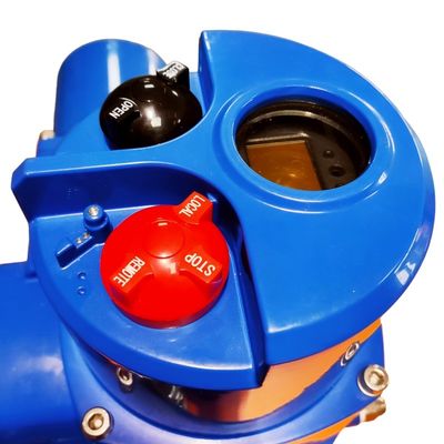 0.15 KW Electric Part Turn Actuator 400NM 50Hz Industrial Electric Actuator